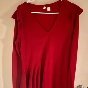 Women’s Anthropologie red top